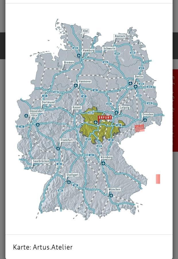 Meet And Greet Am Radfernweg E-Bike Verleih Modern 2 Erfurt Exteriör bild